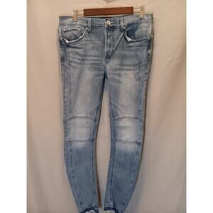 PacSun Comfort Stretch Stacked Ergo Men's Blue Jeans 32X32 Stylish Fit